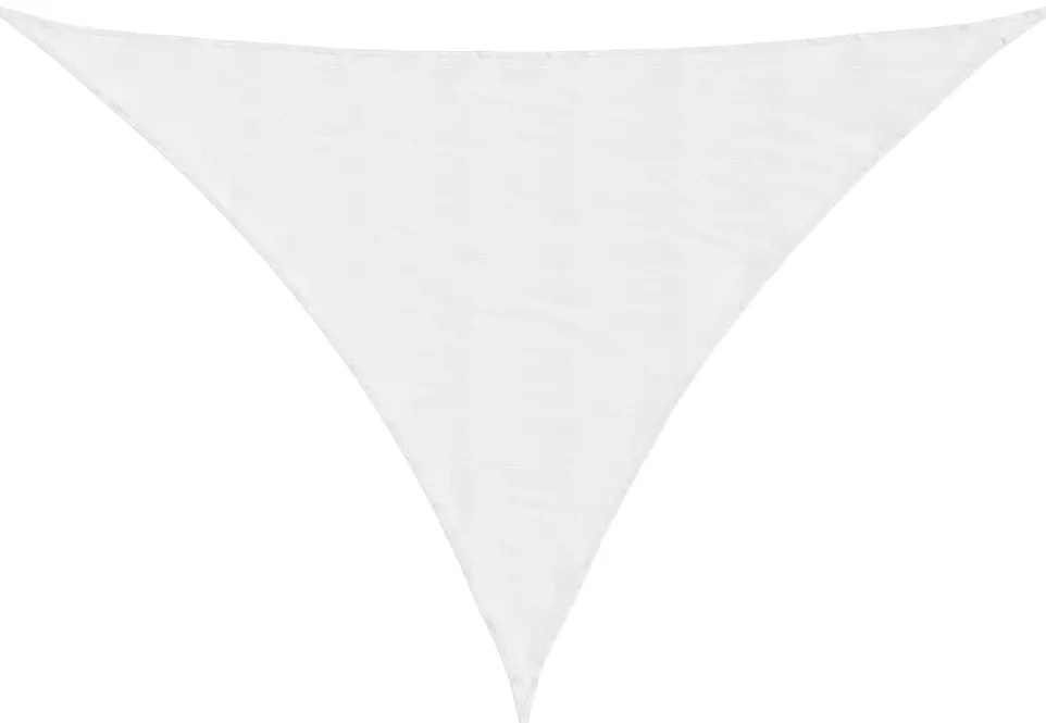 vidaXL Πανί Σκίασης Τρίγωνο Λευκό 3 x 4 x 4 μ. από Ύφασμα Oxford