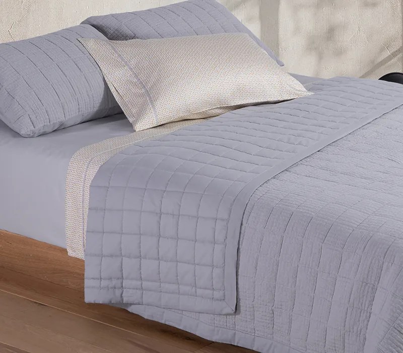 Κουβερλί Υπέρδιπλο Olympia Grey 230x240 - Nef-Nef Homeware