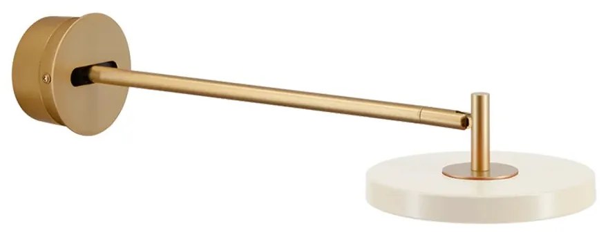 Φωτιστικό Τοίχου Asteria long w.hardwire 2281C4264 Φ15x44.6x9cm Led 500lm 12W 2700K Pearl White Umage