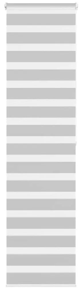 Ζέβρα τυφλή Ανοιχτό Γκρι Πλάτος υφάσματος 50,9 εκ. Πολυεστέρας