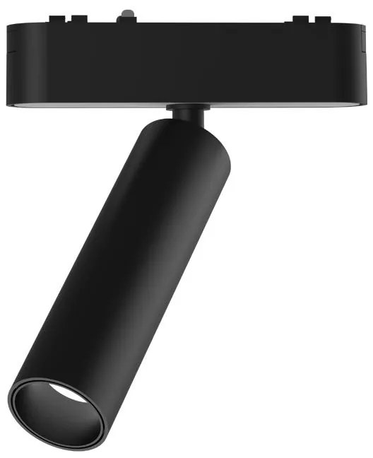 Adeleq Σποτ Ράγας Μίνι Ντιμαριζόμενο LED 7W 40VDC 15° 3000K Μαύρο 22-24715100