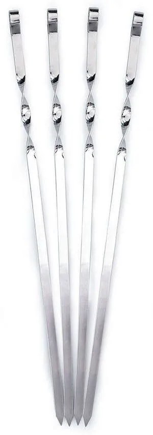 Σουβλάκια Ψησίματος (Σετ 6Τμχ) 05-11895 44cm Inox Estia Stainless Steel