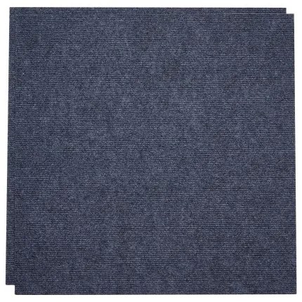 VEVOR Carpet Tiles 610x610 mm 15 Pack Peel and Stick Rug Self Adhesive Gray