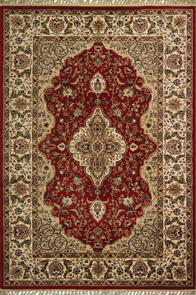 Χαλί Kirman New 6802 1018 Red Βιοκαρπέτ 240X340cm