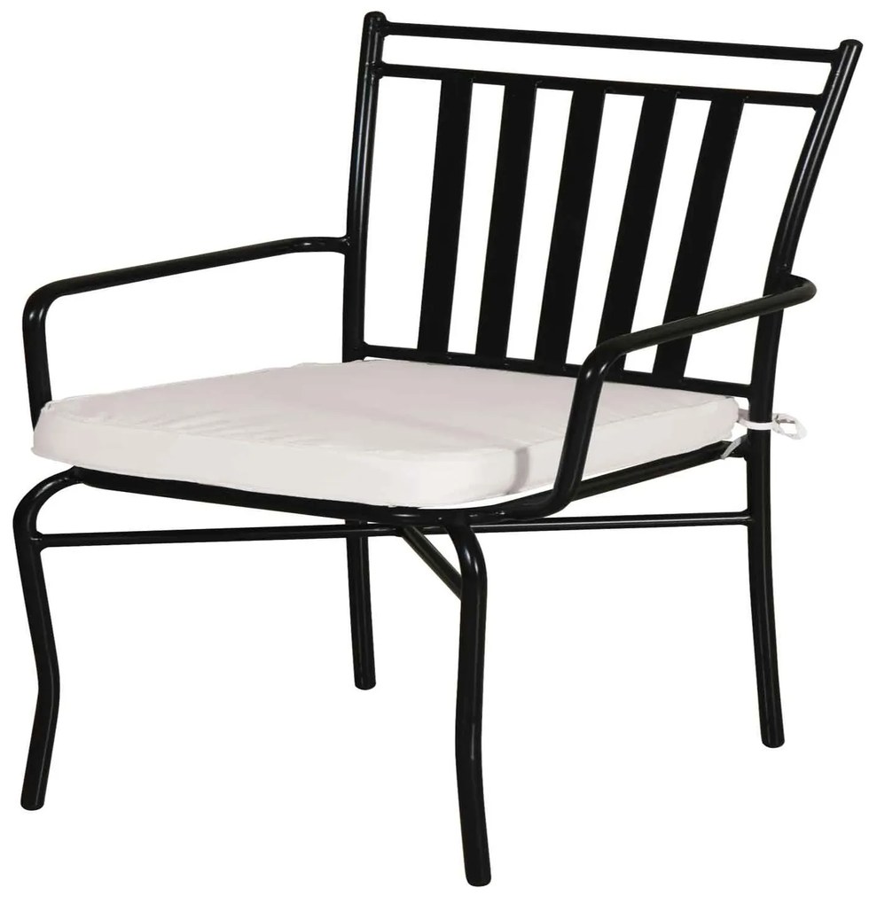 Πολυθρόνα Στοιβαζόμενη TC037 Black 57X59X90 cm
