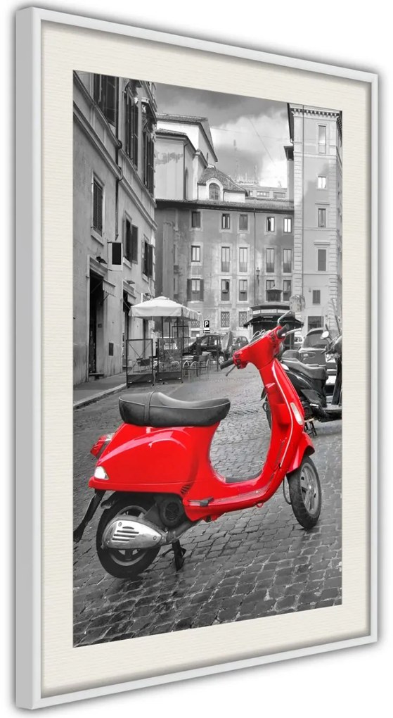 Αφίσα - The Most Beautiful Scooter - 20x30 - Χρυσό - Χωρίς πασπαρτού