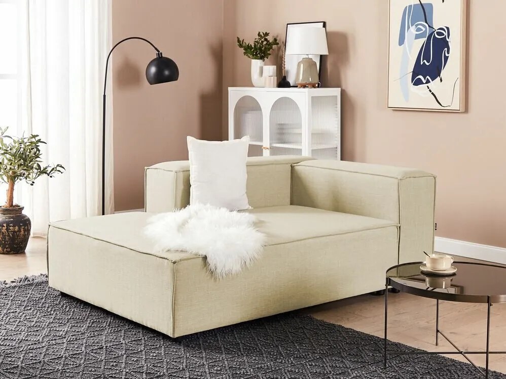 Ανάκλινδρο Berwyn J100, Beige, 119x68cm, Πόδια: Πλαστική ύλη