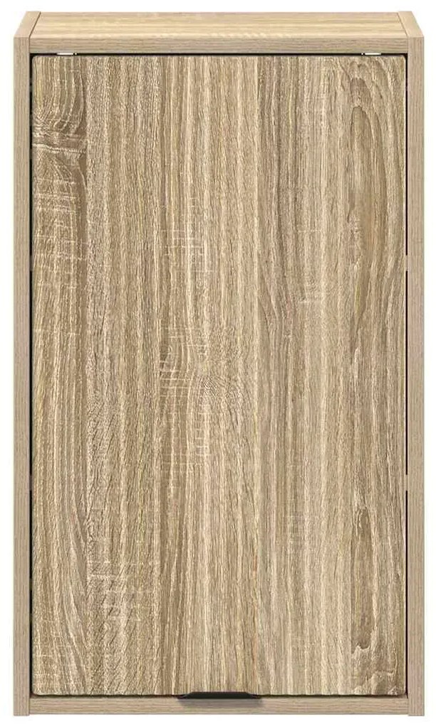 vidaXL Ντουλάπι Μπάνιου Επιτοίχιο Δρύς Sonoma 39 x 23,5 x 65 εκ.