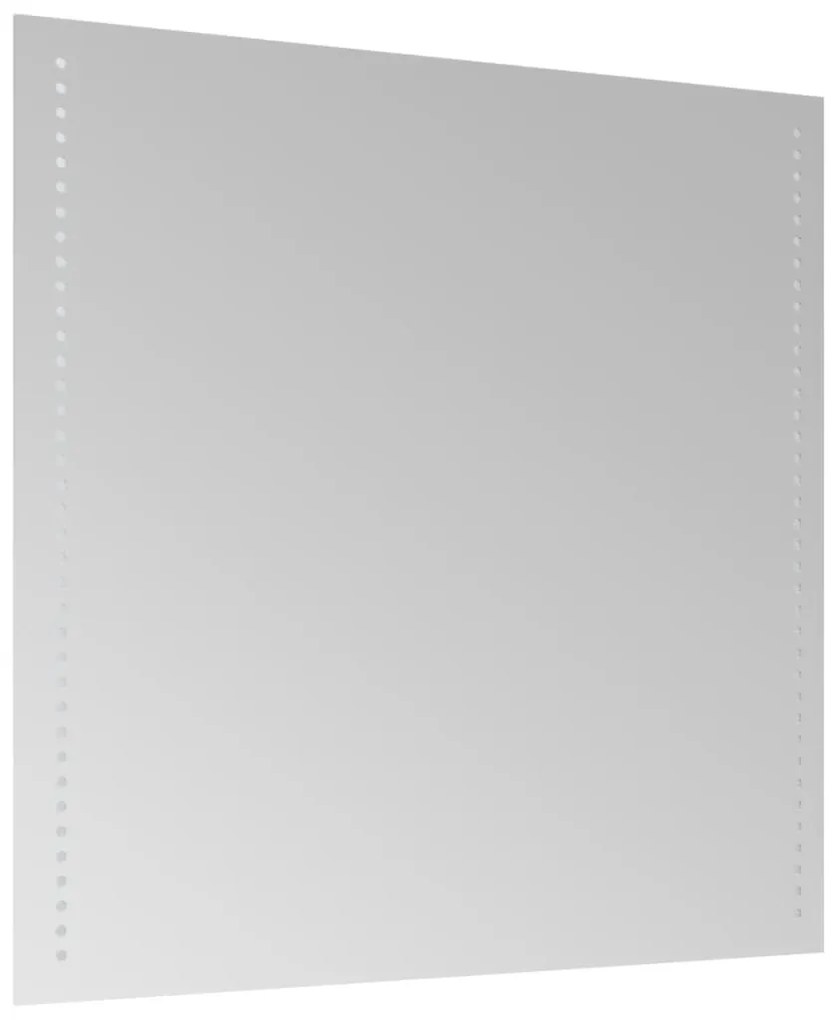 vidaXL Καθρέφτης Μπάνιου με LED 60x60 εκ.