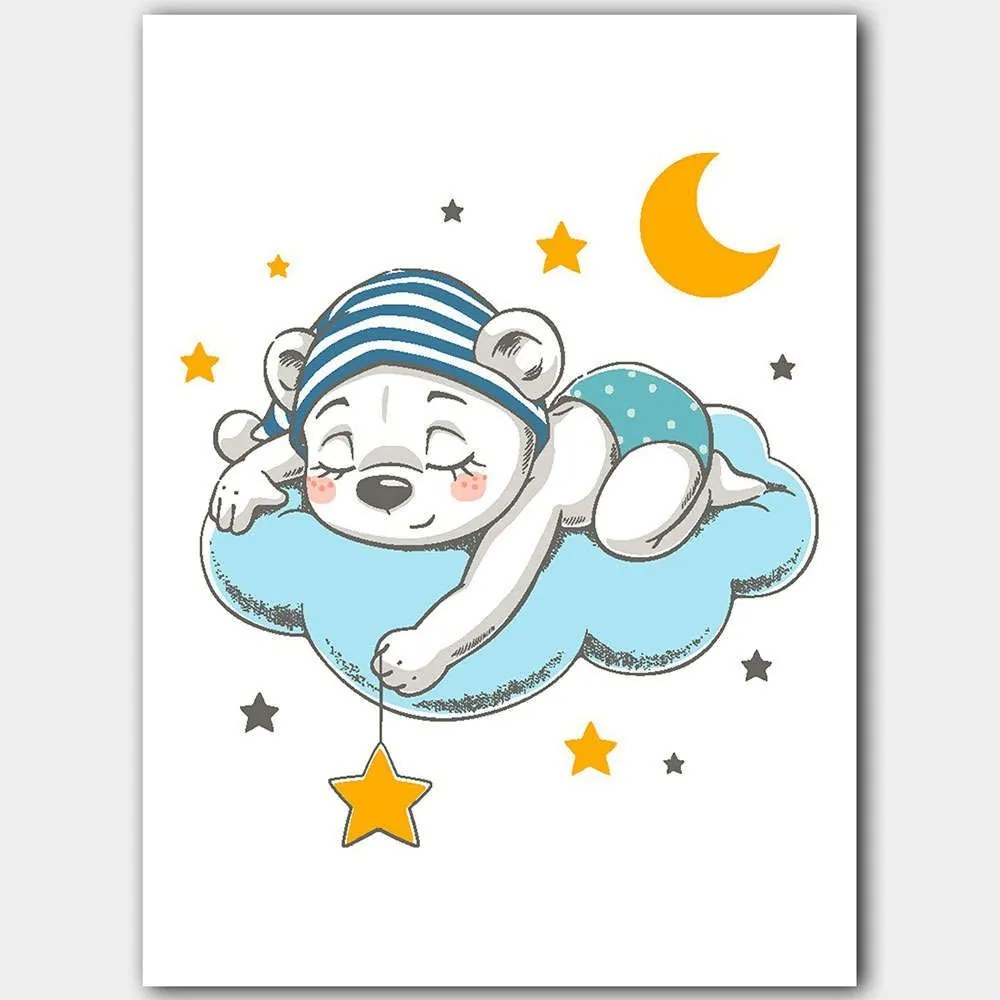 Πίνακας Καμβάς 441HPE1104 70x100cm Multi Wallity Κάθετοι Ξύλο, Καμβάς