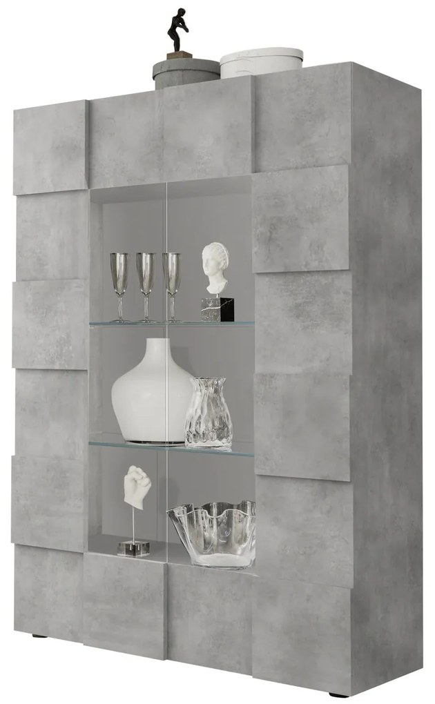 Έπιπλο Τηλεόρασης Γκρι 121x43x57