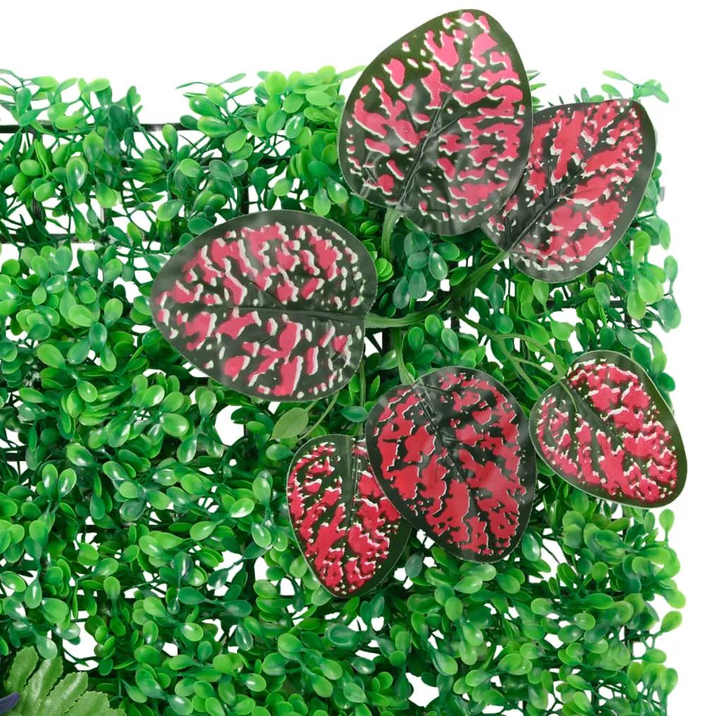 vidaXL Φράχτης 6 τεμ. Πράσινος 40 x 60 εκ. από Τεχνητό Φυτό