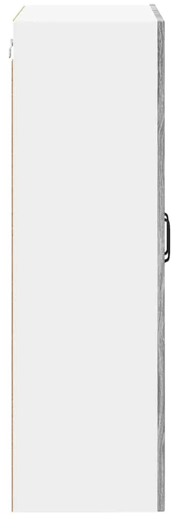 vidaXL Κρεμαστό ντουλάπι κουζίνας Γκρίζο Σονομα 60 x 31 x 100 εκ.