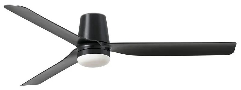 Ανεμιστήρας Οροφής Punt Tub M 33830-1TW D130cm LED 18W 3000/ 4200/ 6500K 678lm Black Faro Barcelona Διάμετρος 130cm