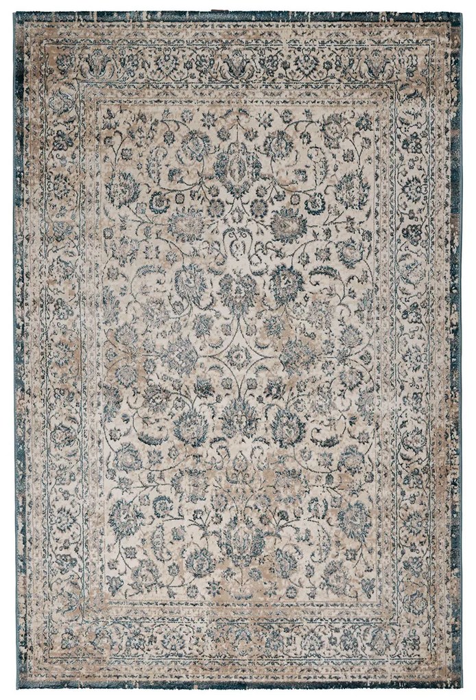 Χαλί Διαδρόμου (67x140) Βιοκαρπέτ Gossip 8504A White Blue