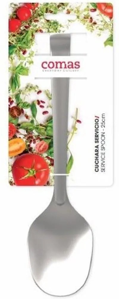 Κουτάλα Σερβιρίσματος Elegant CO06599000 18/10 25cm Από Ανοξείδωτο Ατσάλι Silver Comas Stainless Steel