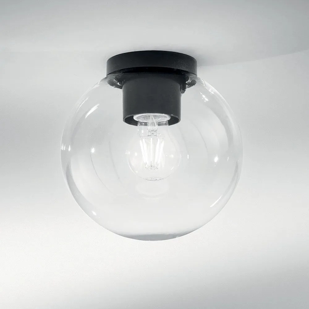 Φωτιστικό Οροφής - Πλαφονιέρα I-Polly-G20-TR E27 21x20cm Clear Intec Plastic