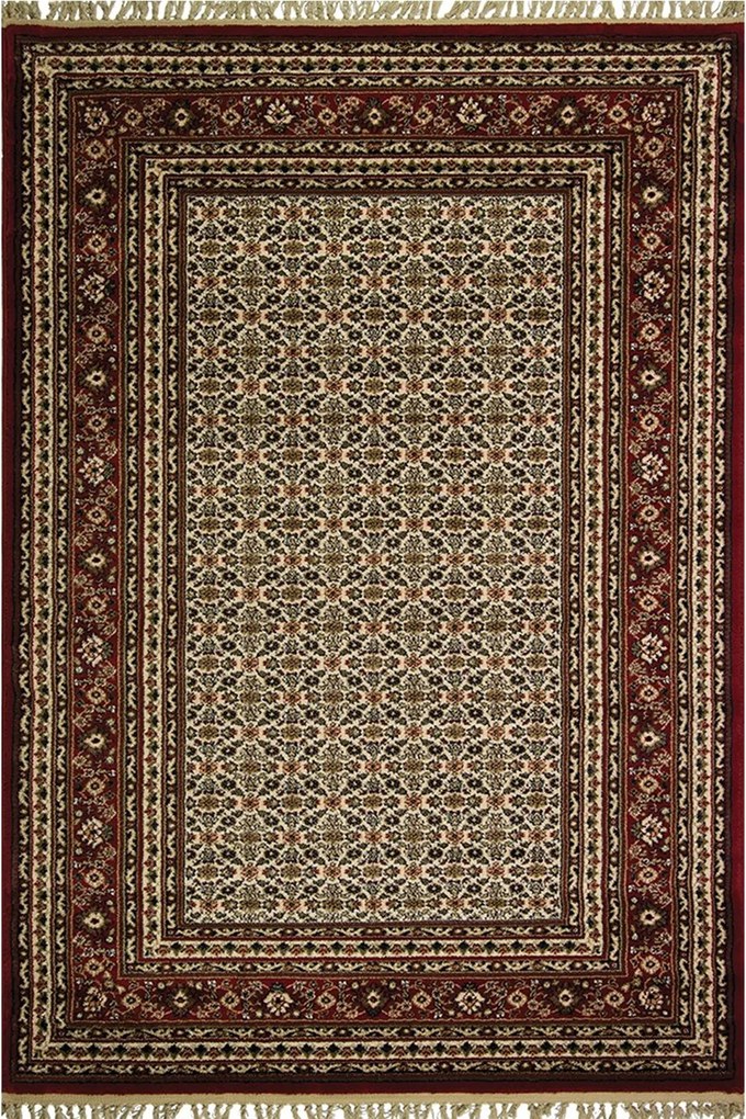 Χαλί Kirman New 6803 0077 Ivory Βιοκαρπέτ 133X190cm