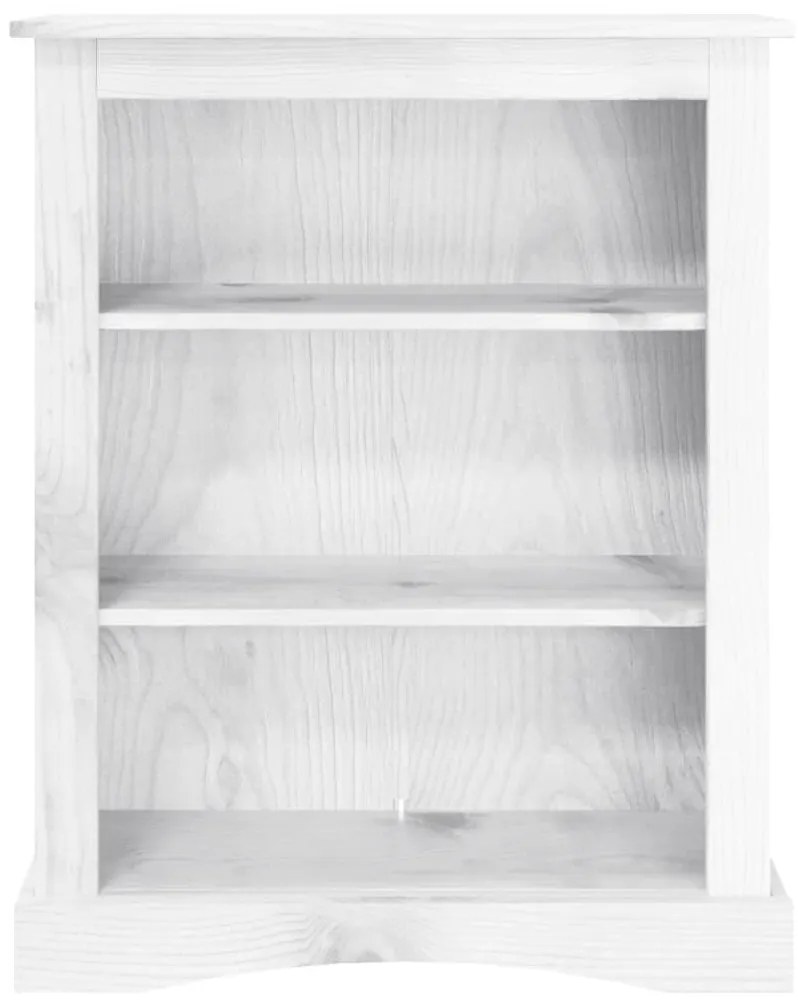 vidaXL Βιβλιοθήκη 30 Επ. Μεξικ. Στιλ Corona Λευκό 81x29x150 εκ.