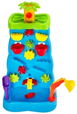 VEVOR Sand &amp; Water Table for Toddlers Double-Sided Kids Activity Waterfall Table