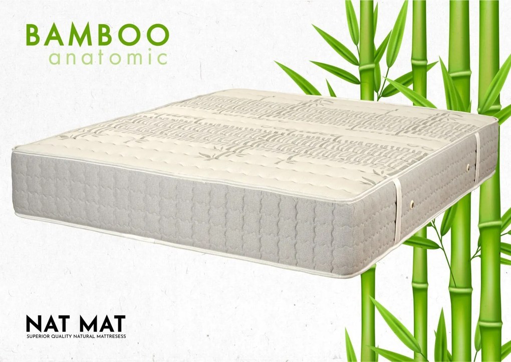 KS Strom Στρώμα Natural Bamboo Anatomic 100X190Χ30εκ.