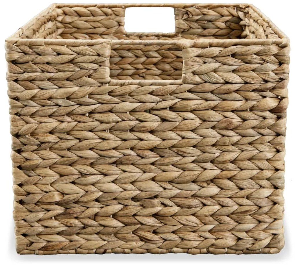 vidaXL Σετ Καλάθια Αποθήκευσης 3 Τεμαχίων από Υάκινθο του Νερού