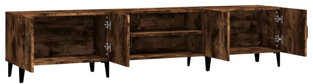 vidaXL Έπιπλο Τηλεόρασης Καπνιστή Δρυς 180 x 31,5 x 40 εκ. Επεξ. Ξύλο