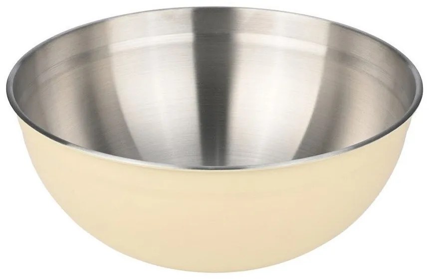 Μπωλ Ανάδευσης Allure 01-25038 Ανοξείδωτο 25cm Ivory Estia Ανοξείδωτο Ατσάλι