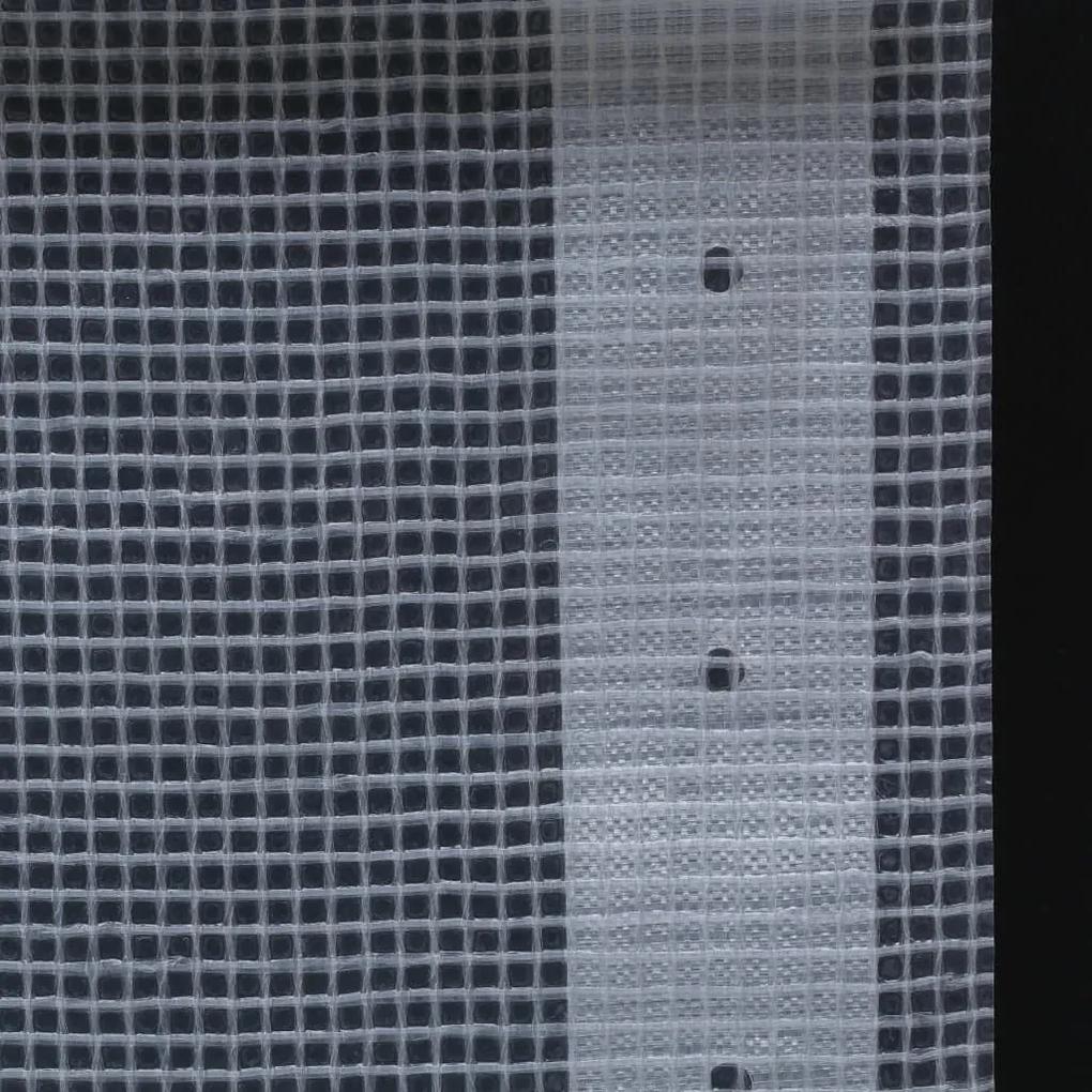 Μουσαμάς με Ύφανση Leno Λευκός 1,5 x 10 μ. 260 γρ./μ² - Λευκό