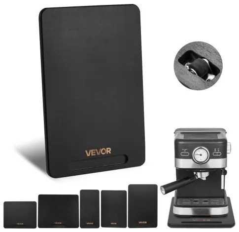 VEVOR Appliance Slider 16 x 12 in Sliding Tray for Coffee Maker Black