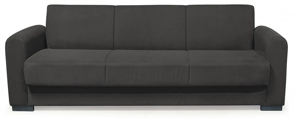 Καναπές Κρεβάτι Τριθέσιος ArteLibre HOMER Ανθρακί 226x78x78cm-14210259