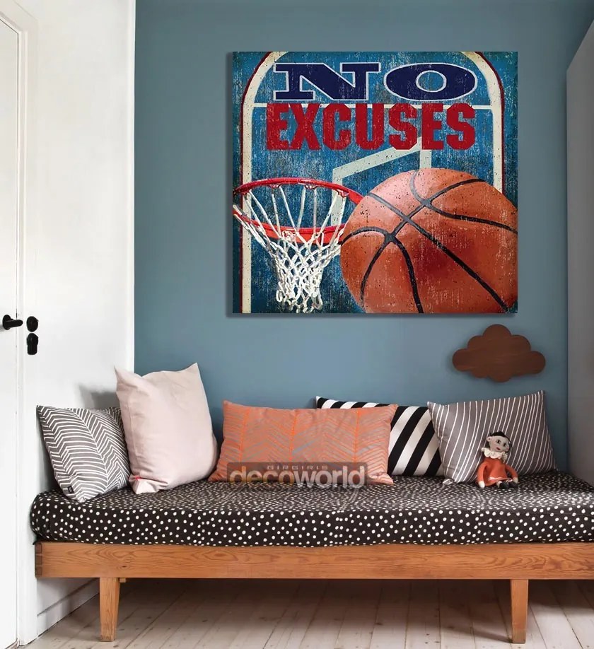 Πίνακας σε καμβά Basketball KNV980 65cm x 65cm