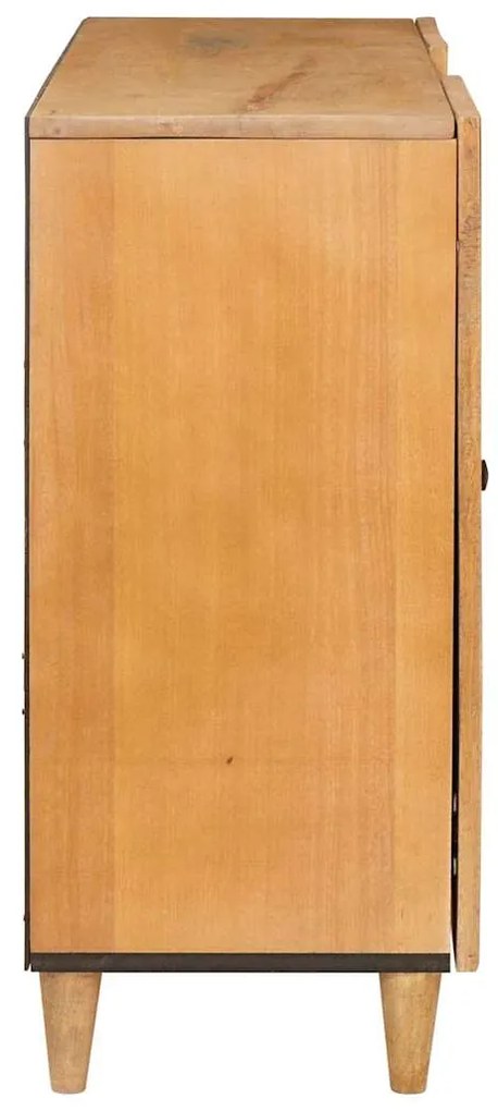 vidaXL Πλαϊνό γραφείο Ανοιχτό καφέ 33.5 x 90 x 75 εκ