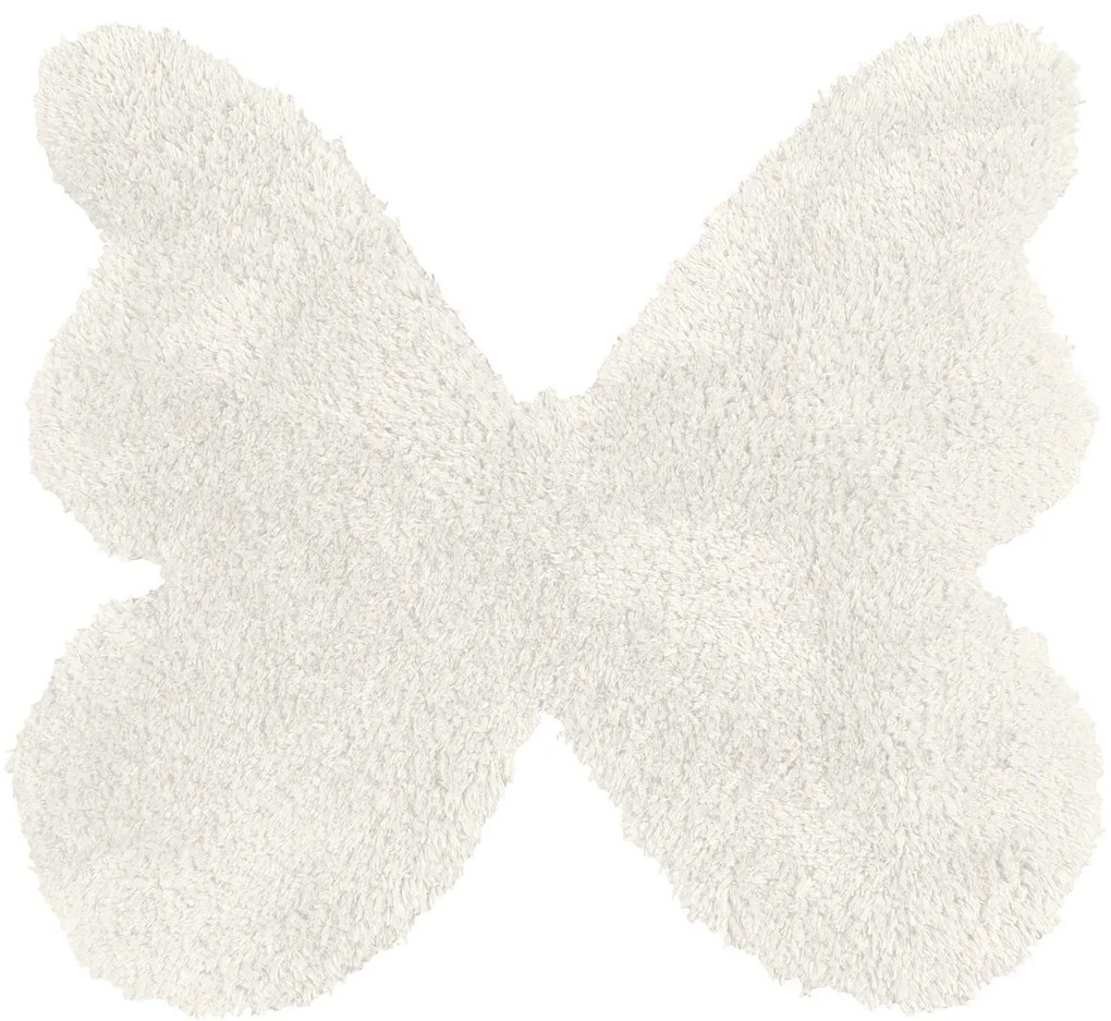 Παιδικό Χαλί REED WHITE BUTTERFLY 160 x 160 εκ.