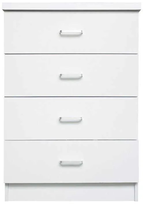 Συρταριέρα DRAWER 4-Συρτάρια / Άσπρο