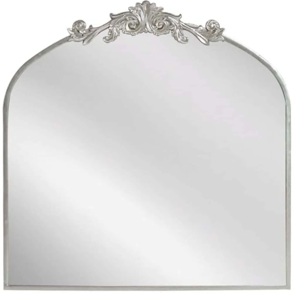 Καθρέπτης Τοίχου Dia 661-2023-SILVER 80x3x80cm Silver Artekko Μέταλλο,Γυαλί