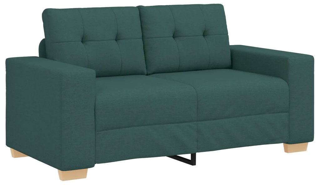 vidaXL Σετ Καναπέ με μαξιλάρι 2 pcs Κίτρινο 221 x 78 x 80 εκ Ύφασμα