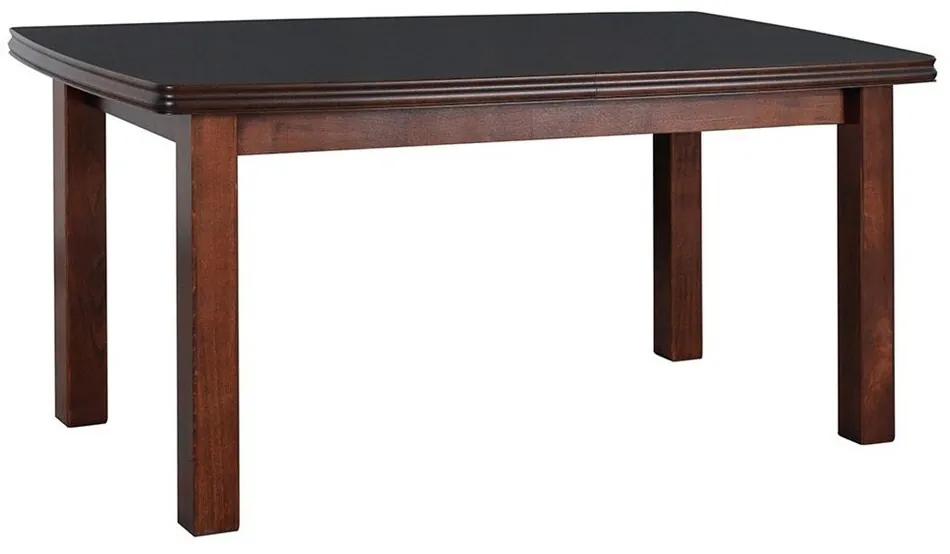 Τραπέζι Victorville 102, Καρυδί, 76x90x160cm, Επιμήκυνση, Φυσικό ξύλο καπλαμά, Ξύλο
