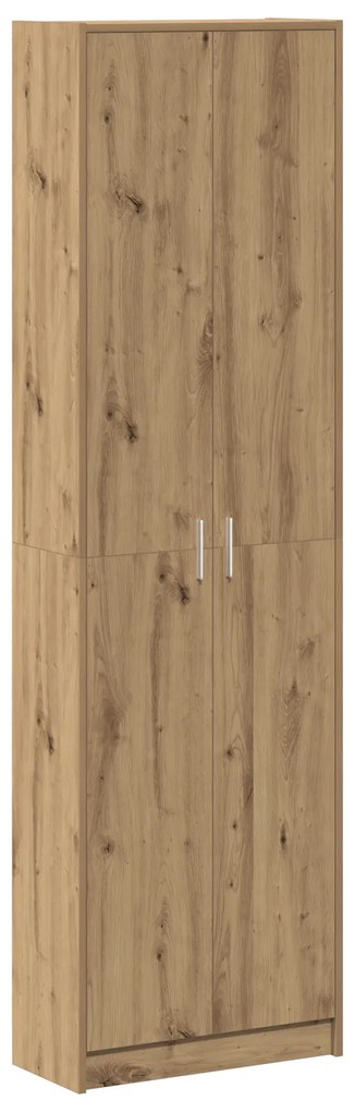 vidaXL Ντουλάπα  από καρυδιά 55x25x189 εκ. Επεξεργασμένο ξύλο