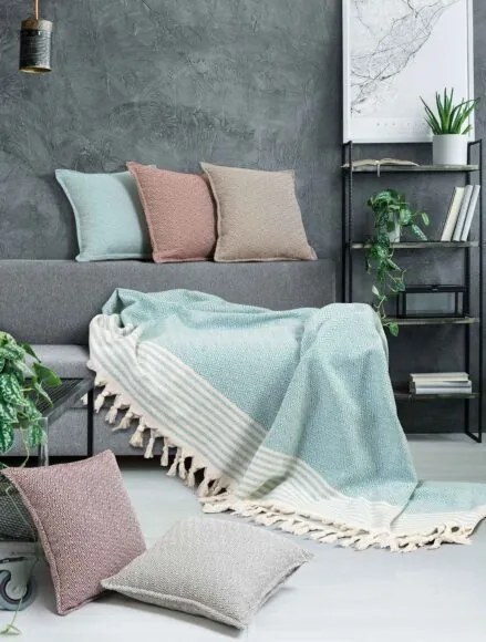 Ριχτάρι TENT TURQUOISE ριχτάρι-διθέσιου-καναπέ-170-x-250-εκ