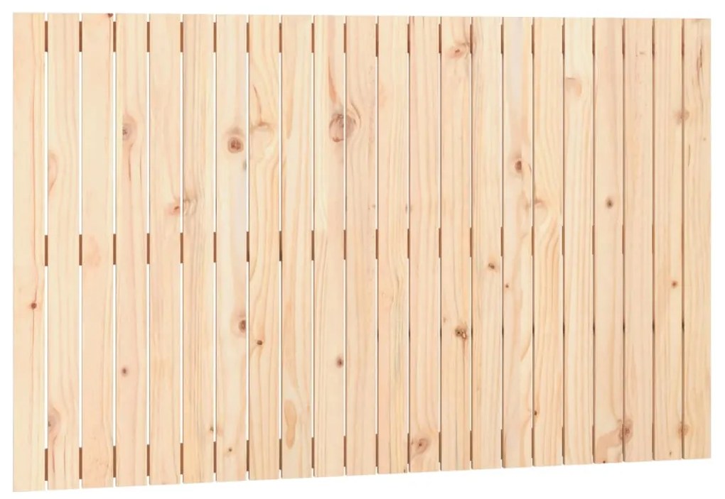 vidaXL Κεφαλάρι Επιτοίχιο 140x3x90 εκ. από Μασίφ Ξύλο Πεύκου