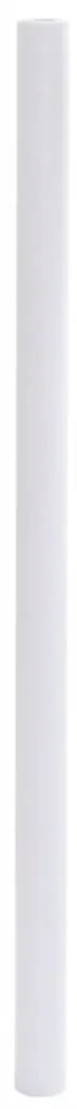 vidaXL Μεμβράνη Παραθύρου Ματ Λευκό 60x2000 εκ. PVC