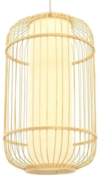 Κρεμαστό Φωτιστικό Οροφής DE PARIS Bamboo 00894 Globostar-894-Μπεζ 00894