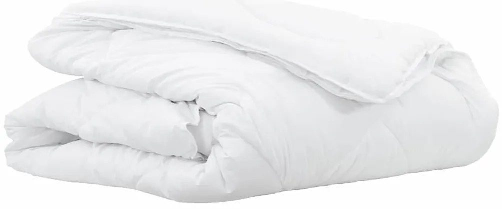 vidaXL Κουβέρτες & Πάπλωμα Λευκό 155 x 220 cm Μικροΐνες