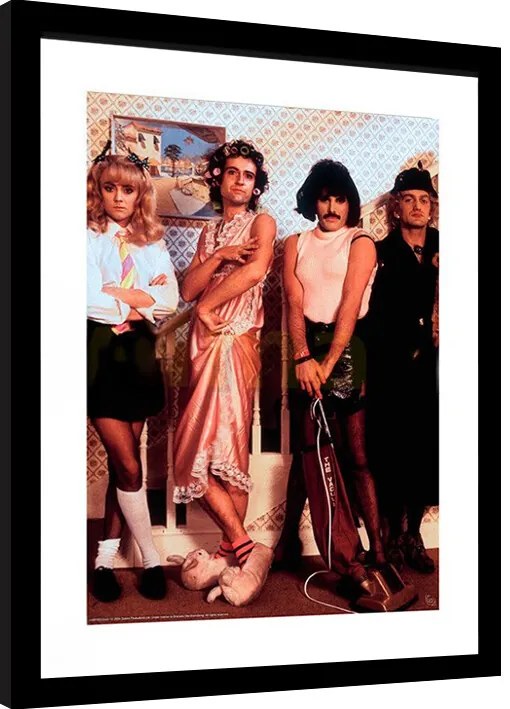 Κορνιζαρισμένη αφίσα Queen - I Wanted tTo Break Free