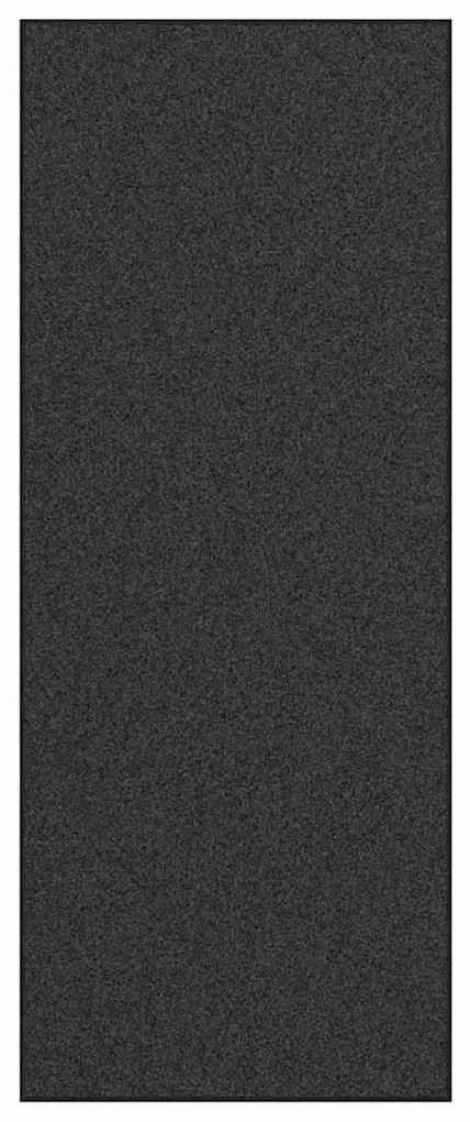 vidaXL Χαλάκι Εξώπορτας Ανθρακί και Μαύρο 120 x 300 cm