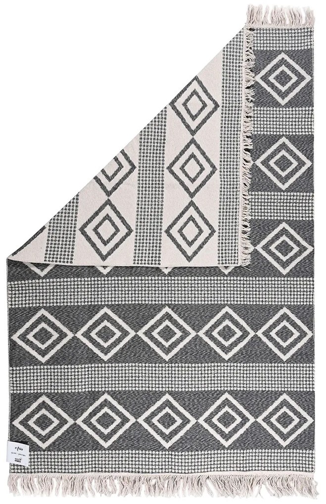 Χαλί All Season 2 Όψεων (160x230) Polcarpet Aria Artkilim 22993 D.Grey