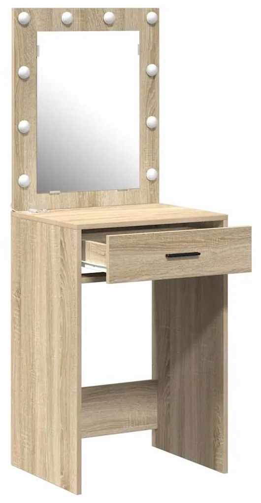 vidaXL Κομοδίνο Sonoma Δρυς 50 x 41 x 135 εκ Επεξεργασμένο ξύλο