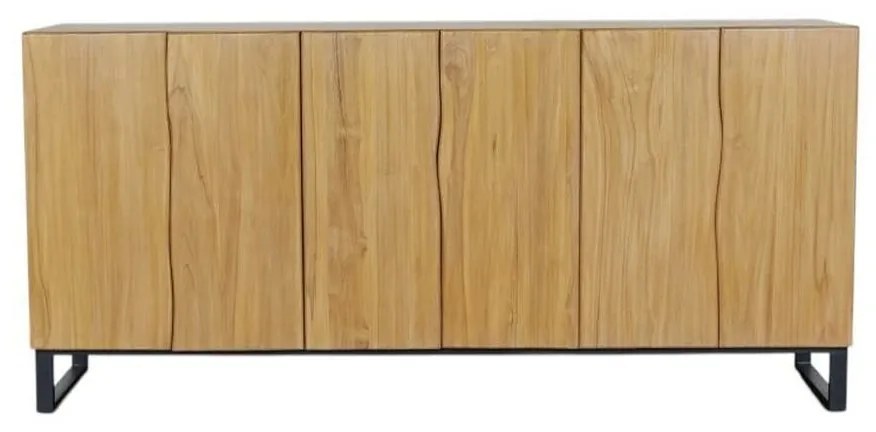 Σκευοθήκη Home ESPRIT Μέταλλο Ξύλο Τικ 180 x 40 x 85 cm