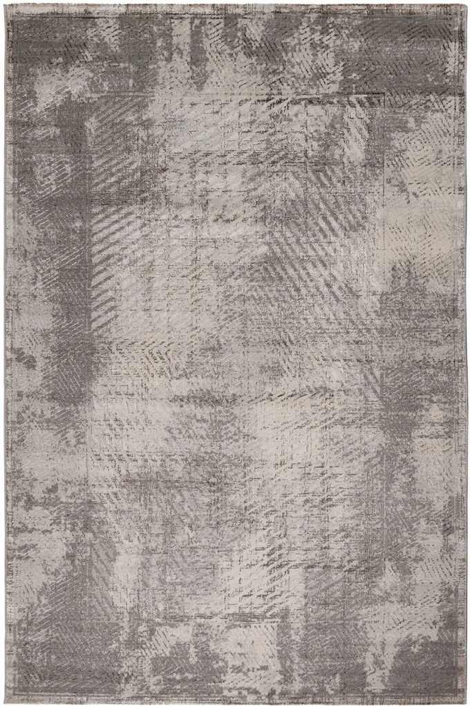 Χαλί Gossip 8300A Grey Vizon Βιοκαρπέτ 67Χ140cm